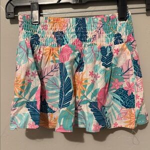 Tropical Print Kids Skirt Small (5/6) NWOT